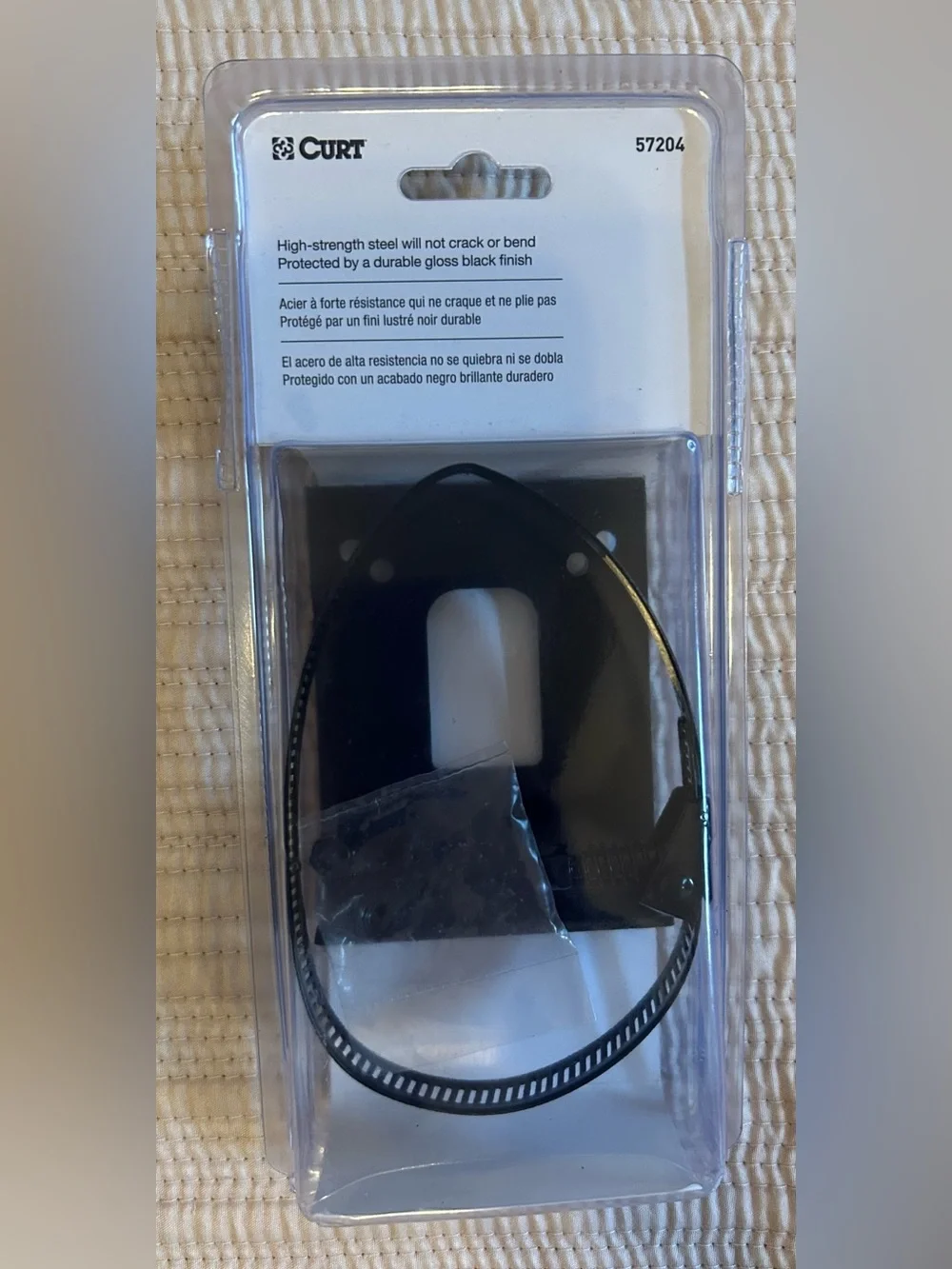 Black 4, 5 & 6-Way Connector Bracket Mount